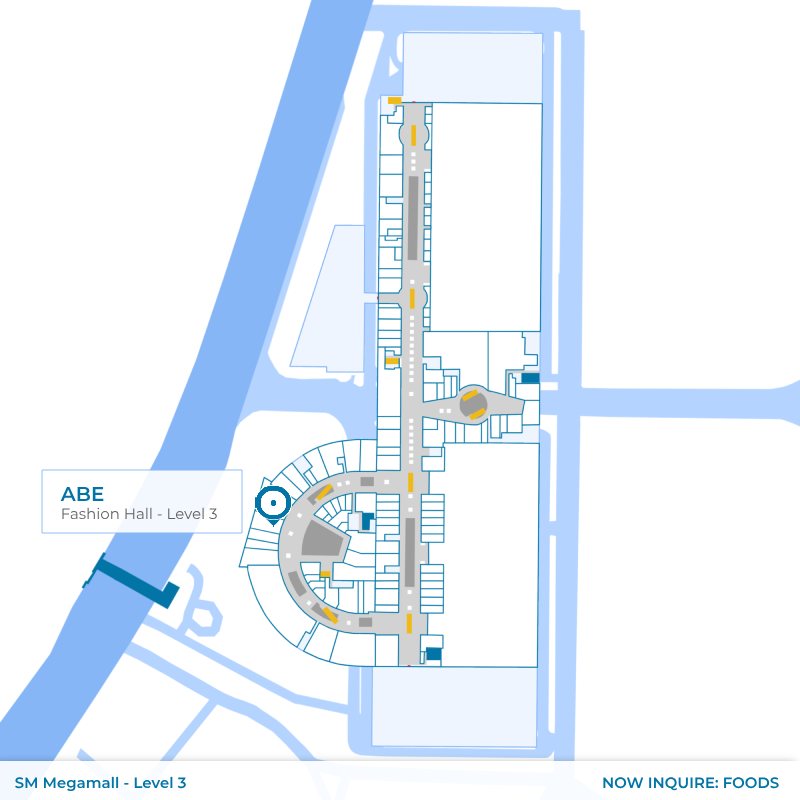 Map - Abe - SM Megamall - Fashion Hall - Level 3